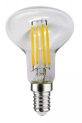 Fil. LED,E14 R50, 4W,400lm, 3000K@