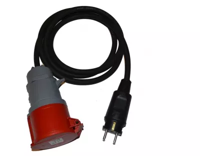 TÖLTŐ ADAPTER IPARI ALJZAT 32A@ AGT-AD.CEE32A.SHU16A|67 SHUCKO 16A