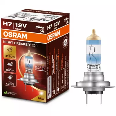 HAAU H7 12V 55W NIGHT BREAKER  220% 871797241