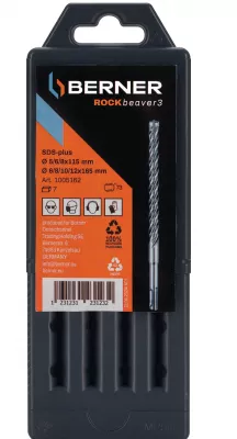 SDS-PLUS FÚRÓKÉSZLET ROCKBEAVER 3  @