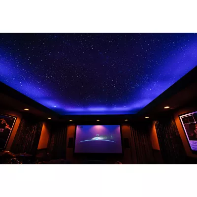 ÜVEGOPTIKÁS RGBW LED CSILLAGOS ÉGB. 4x3W 210x0,75+10x1,5mm2  2,5M OTIKAI