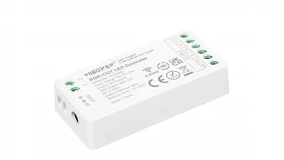 LED VEZÉRLŐ RGBW SZALAGHOZ 12/24 12A FUT039S