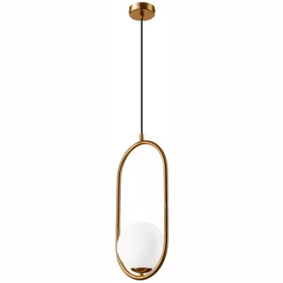 AMBER Függeszték 1*G9 5W LED LM-1.198/A/MOSIADZ SÁRGARÉZ