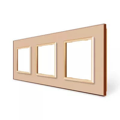 LIVOLO HÁRMAS KERET ARANY KRISTÁLY