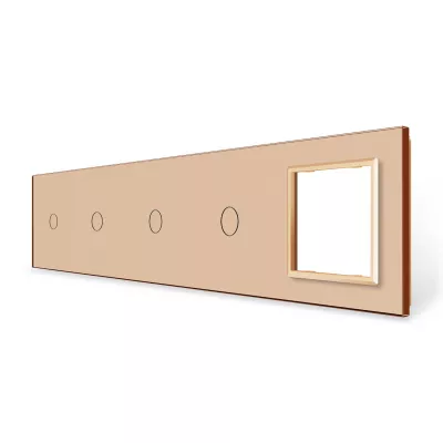 LIVOLO 5-AS KERET KAPCS./DUGALJHOZ A ARANY