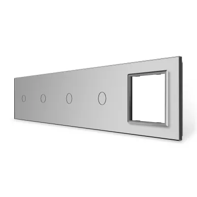 LIVOLO 5-AS KERET KAPCS./DUGALJHOZ E EZÜST