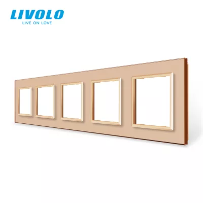 LIVOLO ÖTÖS KERET ARANY KRISTÁLY DUGALJHOZ !