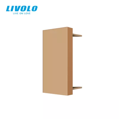 LIVOLO 1 MODUL VAKFEDÉL ARANY