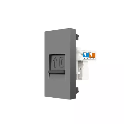 LIVOLO RJ11 TELEFON CSAT.1M EZÜST