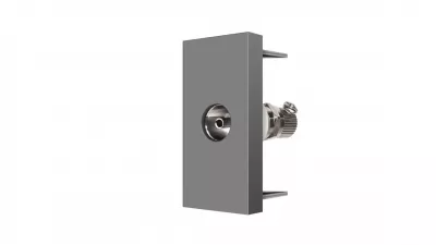 LIVOLO TV VÉGZÁRÓ 1 MODUL EZÜST BE