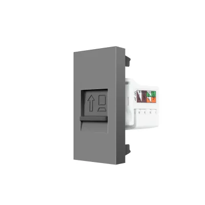 LIVOLO RJ45 CAT6 UTP 1 MOD. EZÜST