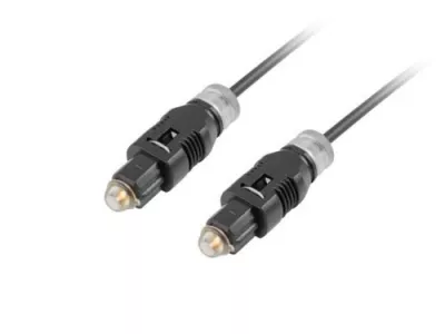 TOSLINK optikai kábel 2m fekete (CA CA-TOSL-10CC-0020-BK)