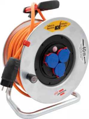 Kábeldob 40m N07V3V3-F 3G2,5 IP44