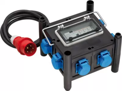 IPARI ÁRAMELOSZT.BSV 3-FI/TPE 7x230V H07RN-F5G2.5 2m