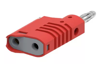 BANÁNDUGÓ 4mm PIROS Electro PJP 1089-CD1-R Banándugó