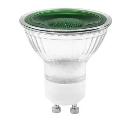LED GU10  7W FÉNYEFFEKT FÉNYF. ZÖLD Omnilux LED fényeffekt fényforrás