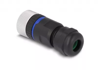 DELOCK ÖSSZEKÖTŐ M12 8P IP67 3383019 - 62