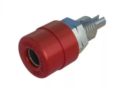 BANÁNHÜVELY 16A FEKETE Banánhüvely 4mm/16A fekete