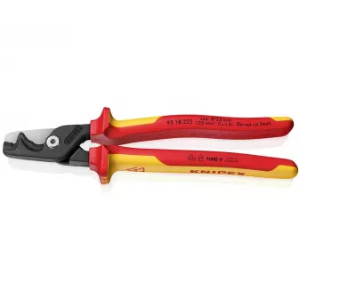 KÁBELVÁGÓ OLLÓ KNIPEX VDE 234mm 1000V