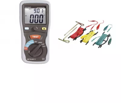 DIGITÁLIS FÖLDELÉSMÉRŐ VOLTCRAFT CAT III 600V