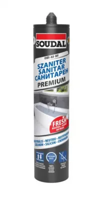 SOUDAL PRÉM.SZAN.SZILIKON TR 280m@ PRÉMIUM SZANITER SZILIKON, TRANSZP