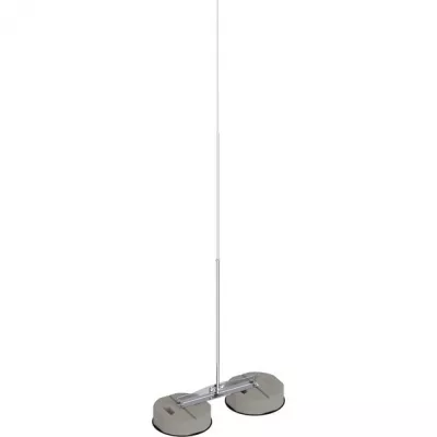 FELFOGÓOSZLOP+TALP 3m V2A/ALU 2x25kg BETONALAPPAL