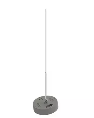 FELFOGÓOSZLOP+TALP 1,5m ALU+16Kg 1x16kg BETONALAPPAL
