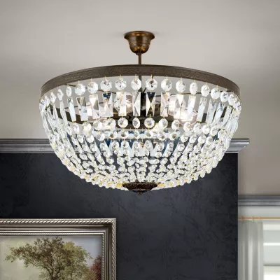 MOLECZ dl 7-542/6 6*60W E27 antik@ D600mm mennyezeti lámpa