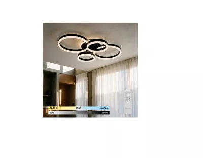 MENNY.LED LÁMPA 49W 230V +TÁVIRÁNY.@ ORBITS LED/49W/230V 3000-6000K