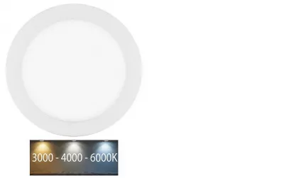 LED LÁMPA 25W IP 44 FEHÉR 2260lm