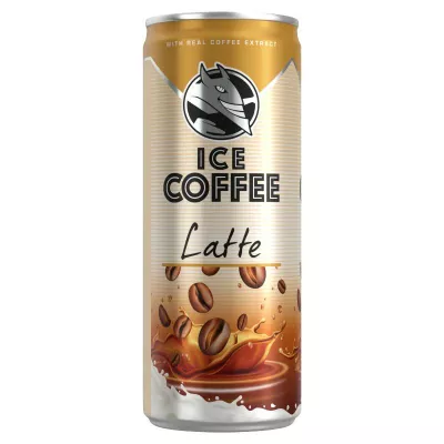 HELL ice coffee latte koffeintartalmú, uht ital 250ml