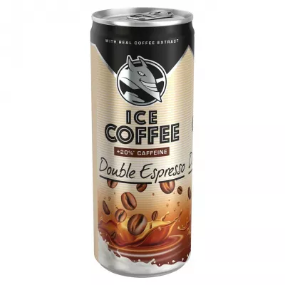 HELL ice coffee double espresso koffeintartalmú, uht ital 250ml