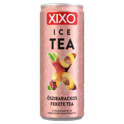 XIXO tea barackízű koffeinmentes, szénsavmentes üdítőital 250ml
