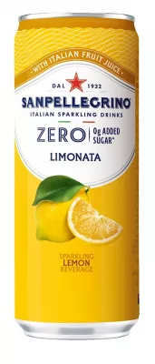 SAN PELLEGRINO LIMONATA ZERO 0,33L@ SZÉNSAVAS