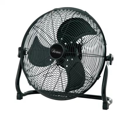 PADLÓ VENTILÁTOR 45cm 100W FEKETE
