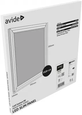 LED PANEL 33W 6400K 140lm/W 600x600 ABSLP600-33W-CW-IND