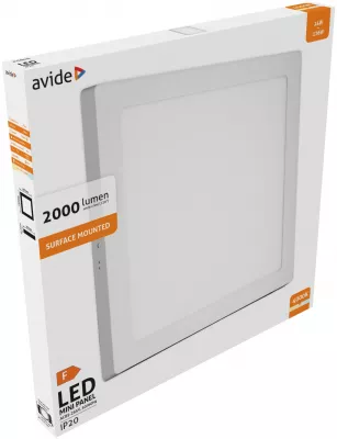MENNYEZETI LED LÁMPA 24W 2000LM ACSMNW-S-24W-ALU