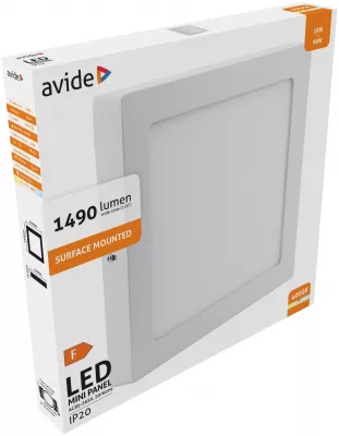 MENNYEZETI LED LÁMPA 18W 1490LM ACSMNW-S-18W-ALU