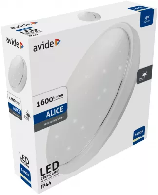 MENNYEZETI LED LÁMPA 18W IP44 ACLO33CW-18W-AL44