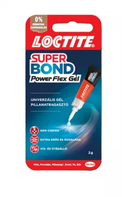 PILLANATRAGASZTÓ GÉL LOCTITE 2gr Loctite Super Bond Power Gél 2gr