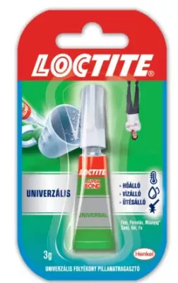 LOCTITE pillanatragasztó folyékony Loctite Super Bond 3gr