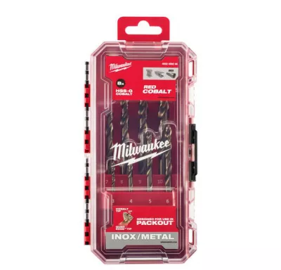 MILWAUKEE RED COB.HSS-G FÉMF.KLT8db@