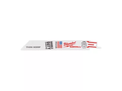 MILWAUKEE SZABLYAFŰRÉSZLAP 5db/cs.@ 150mm/ 14TPI, Bimetál, Co