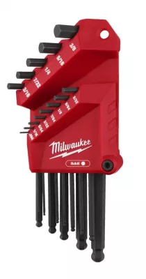 MILWAUKEE IMBUSZKULCS KLT 13DB@ IMBUSZKULCS KÉSZLET 13 RÉSZES