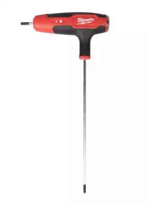 MILWAUKEE T-IMBUSZKULCS 3,0x205mm@ KOMFORT MARKOLATTAL