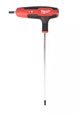 MILWAUKEE T-IMBUSZKULCS 4,0x205mm@ KOMFORT MARKOLATTAL