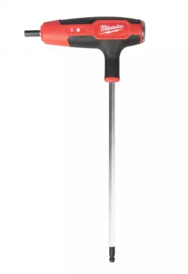 MILWAUKEE T-IMBUSZKULCS 5,0x205mm@ KOMFORT MARKOLATTAL