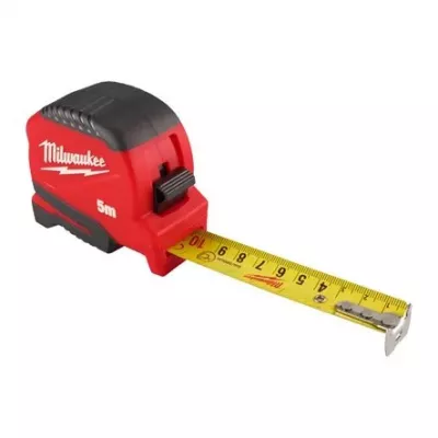 MILWAUKEE MÉRŐSZALAG 5M/25mmCOMP@ COMPACT MÉRŐSZALAG 5 M/25MM