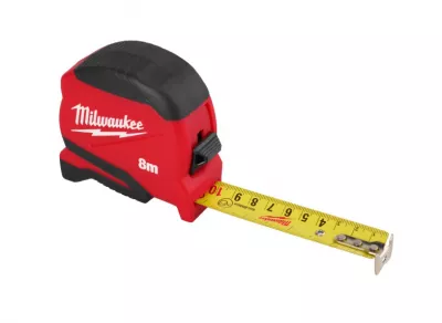 MILWAUKEE MÉRŐSZALAG 8M/25mmCOMP@ COMPACT MÉRŐSZALAG 8 M/25MM