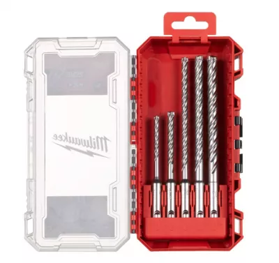 MILWAUKEE MX4 SDS-PLUS FÚRÓSZÁR KLT@ 4 ÉLŰ,5/6x115mm,6/8x165mm,10x165mm